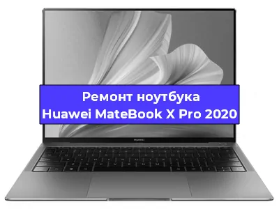 Чистка от пыли и замена термопасты на ноутбуке Huawei MateBook X Pro 2020 в Екатеринбурге